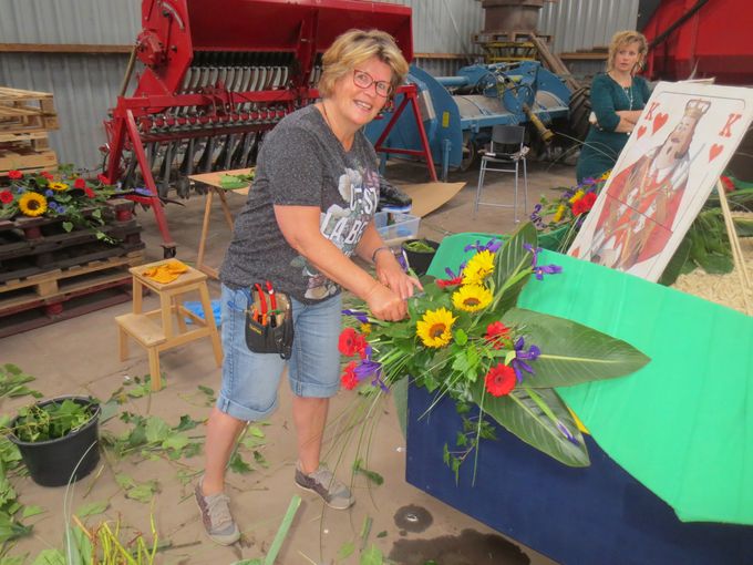 Praalwagen versiering
